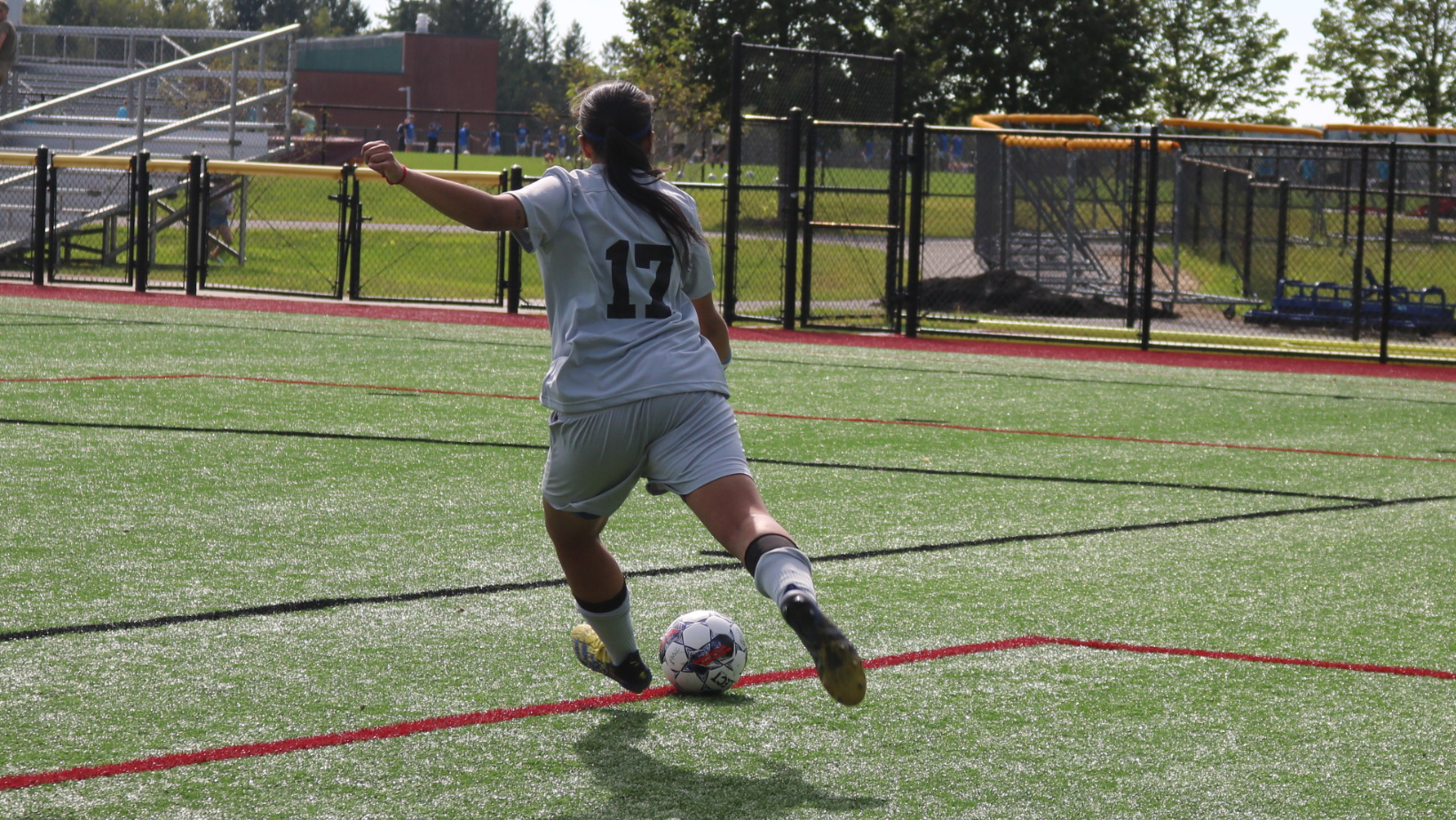 Aashika Govindasamay anchors the Lady Raider Defense.